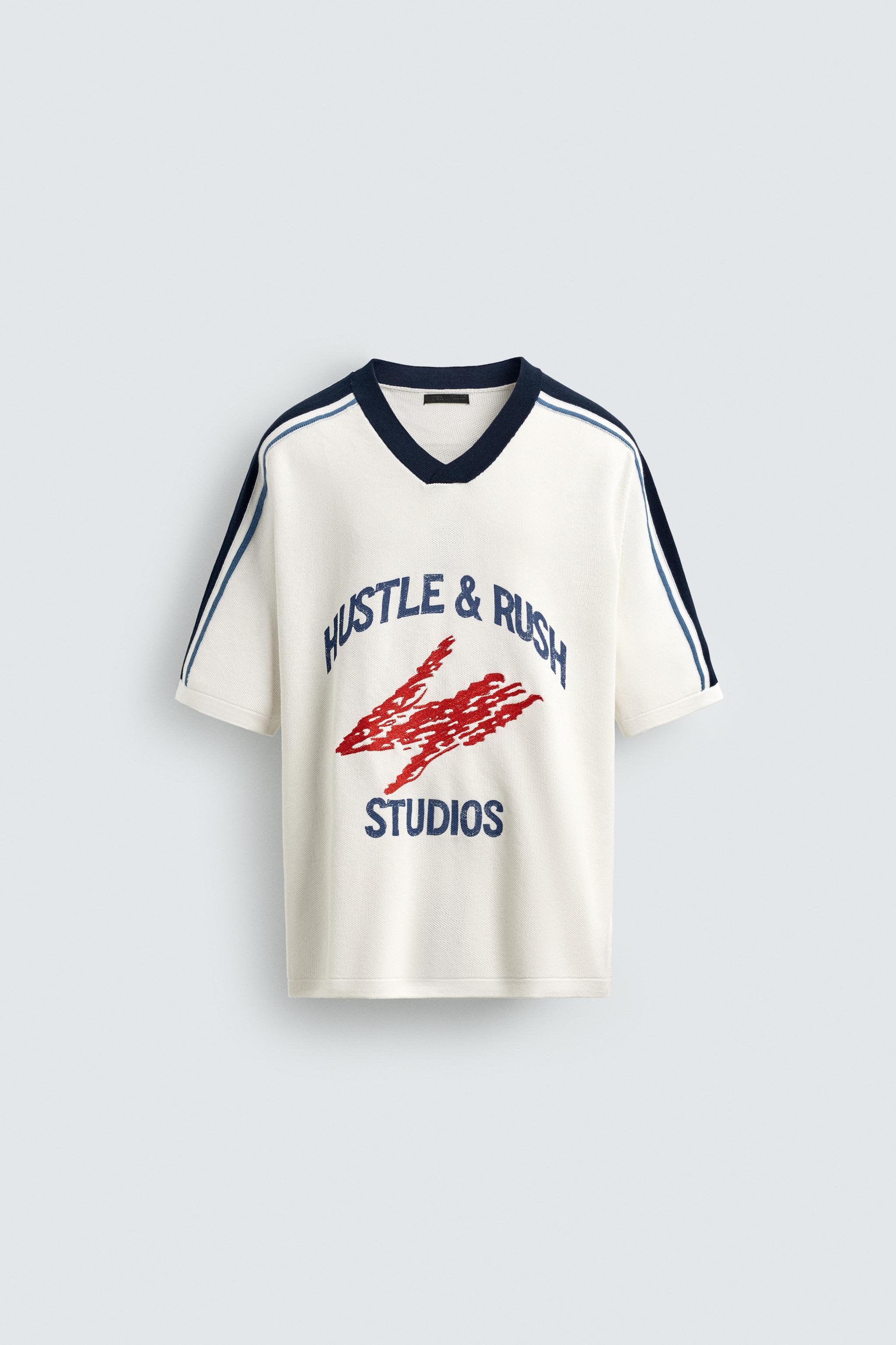 RETRO STRIPE KNIT T-SHIRT